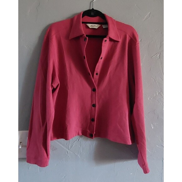 Vintage Eddie Bauer 1920,sweater, Style Jacket, Rayón,Nylon, Spandex Women's XL, - Picture 3 of 9